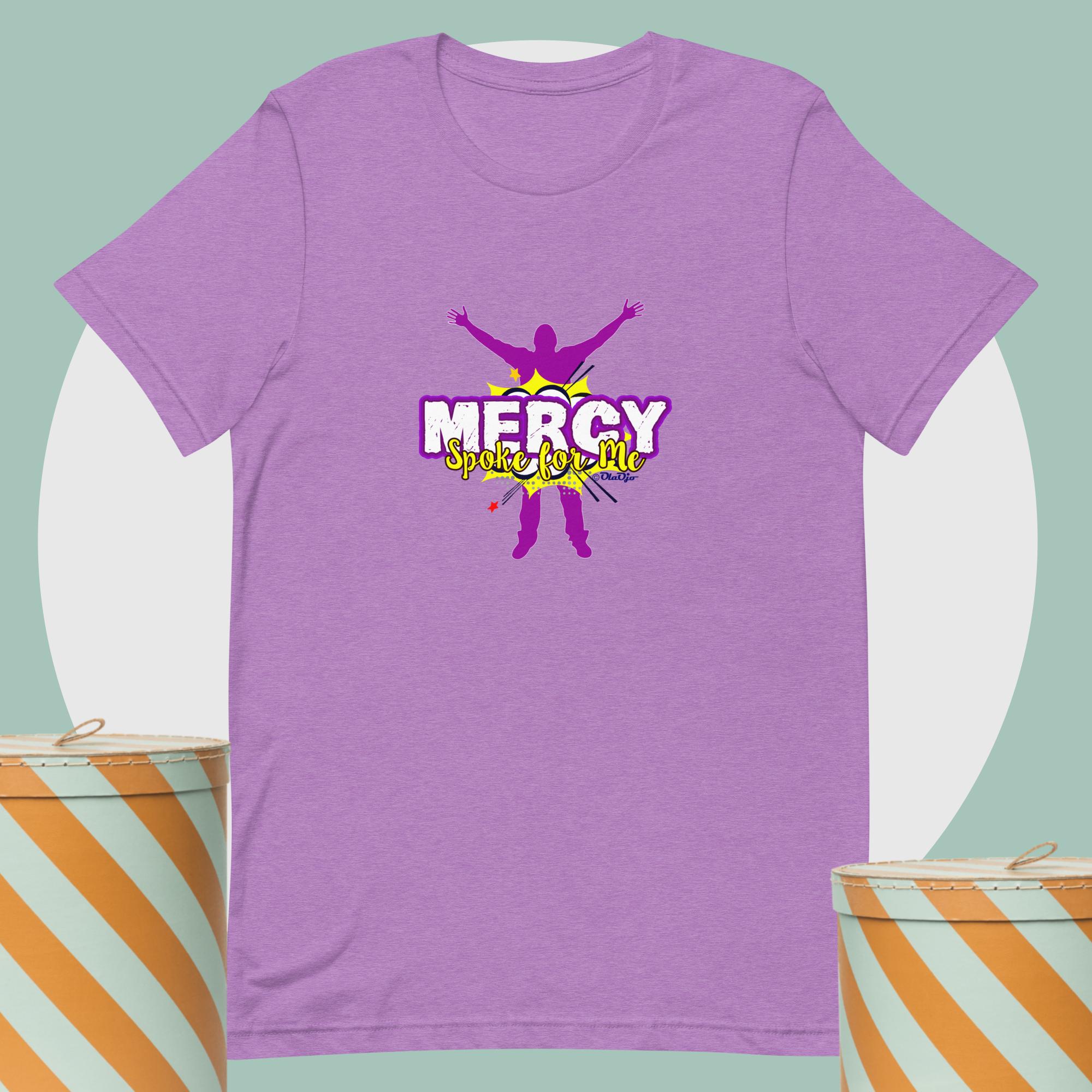 Mercy spoke for me Unisex t-shirt - Image 10