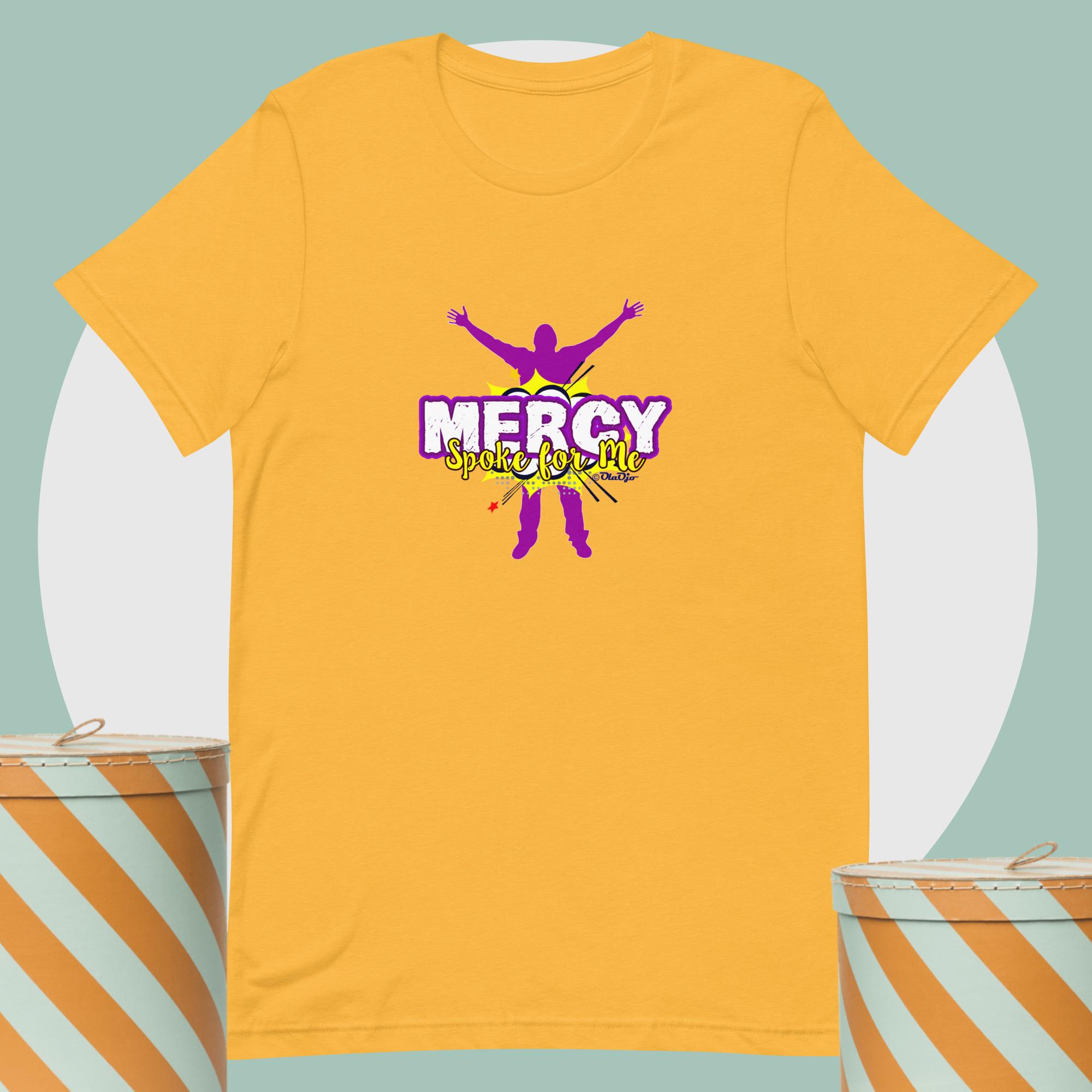 Mercy spoke for me Unisex t-shirt - Image 14