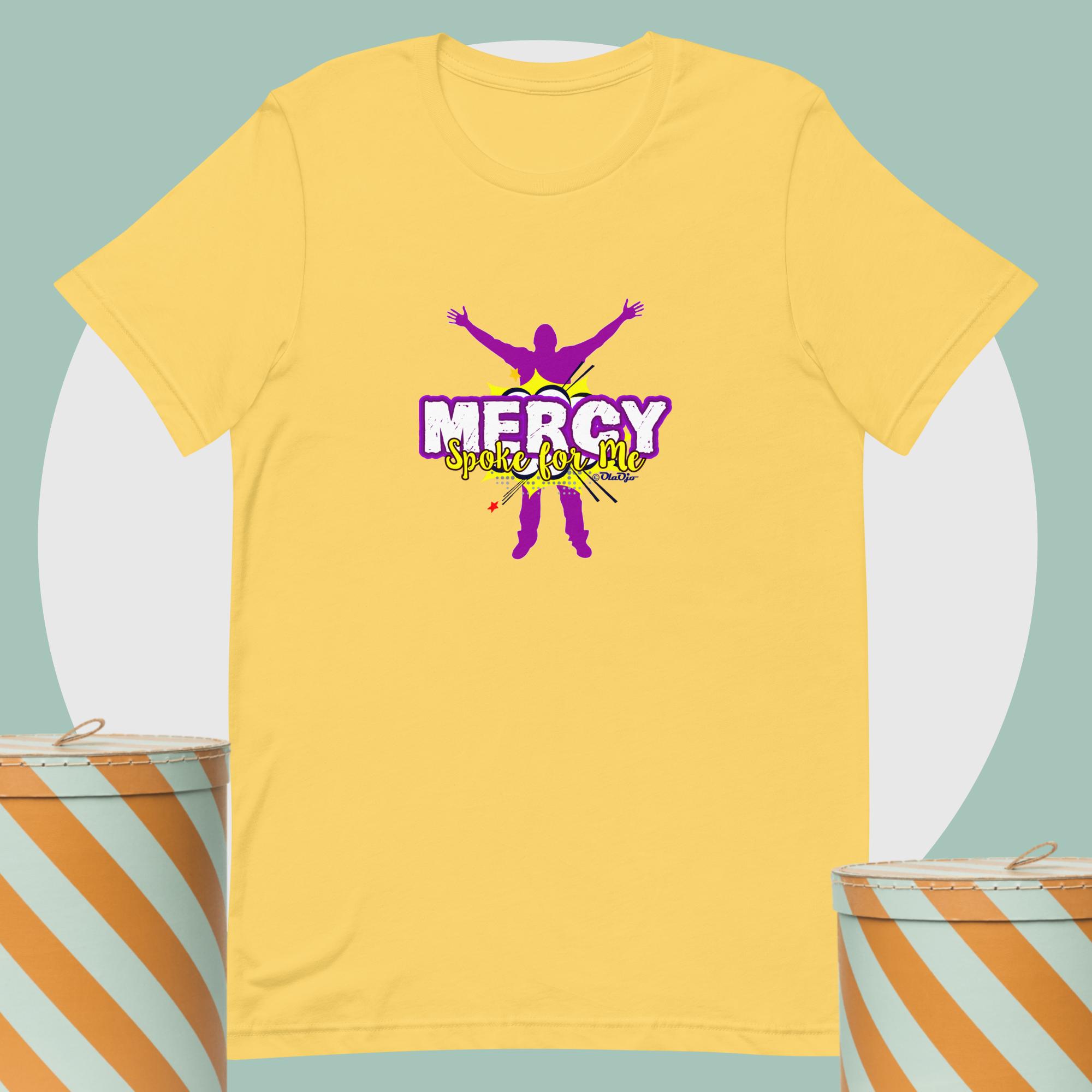 Mercy spoke for me Unisex t-shirt - Image 7